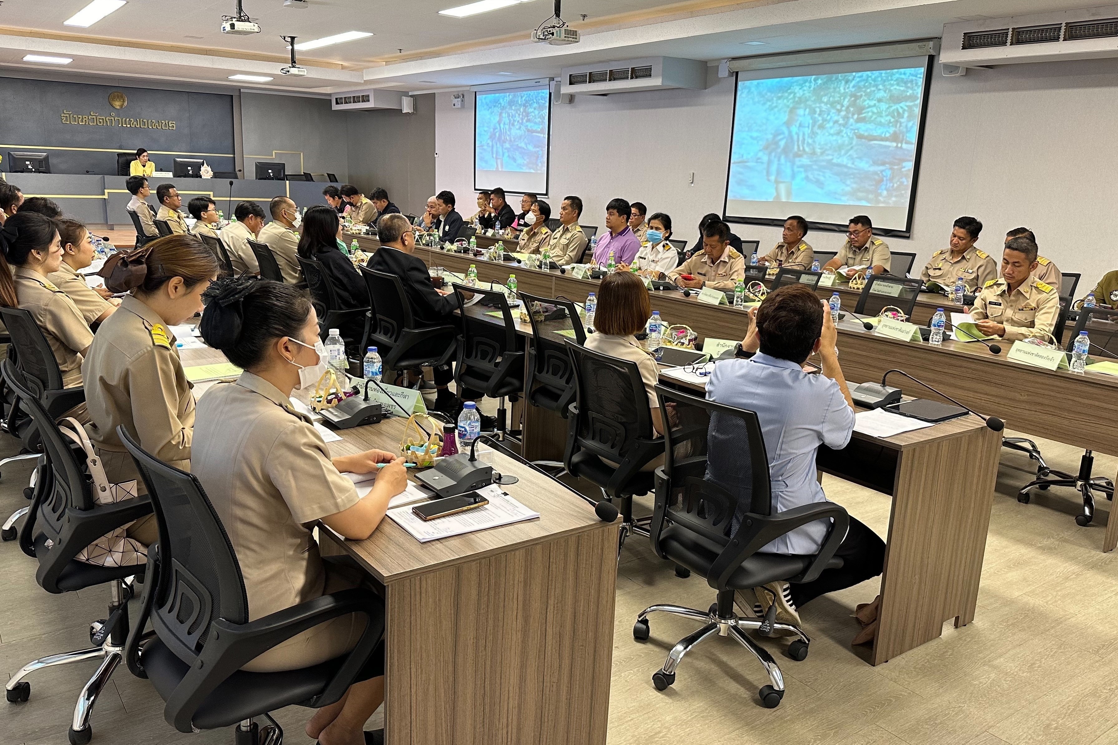 "คลองลาน"ประชุมจัดทำแผนปฏิบัติงานแบบบูรณาการ2567