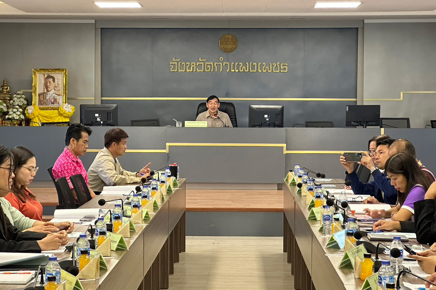 สวพส.จัดประชุมคณะกรรมการอำนวยการโครงการพัฒนาพื้นที่สูงฯคลองลาน  1/2568