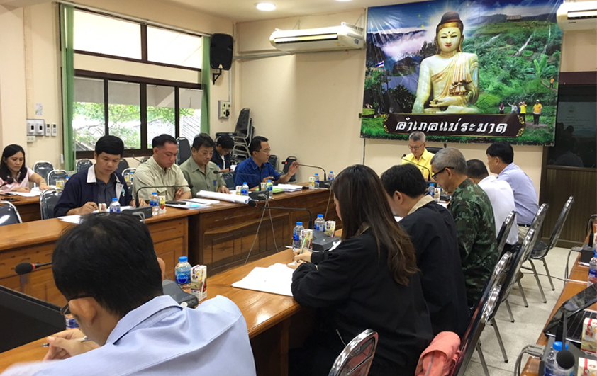 สวพส.ร่วมกับศูนย์พัฒนาโครงการหลวงเลอตอจัดประชุมคณะทำงานศูนย์พัฒนาโครงการหลวงเลอตอครั้งที่3