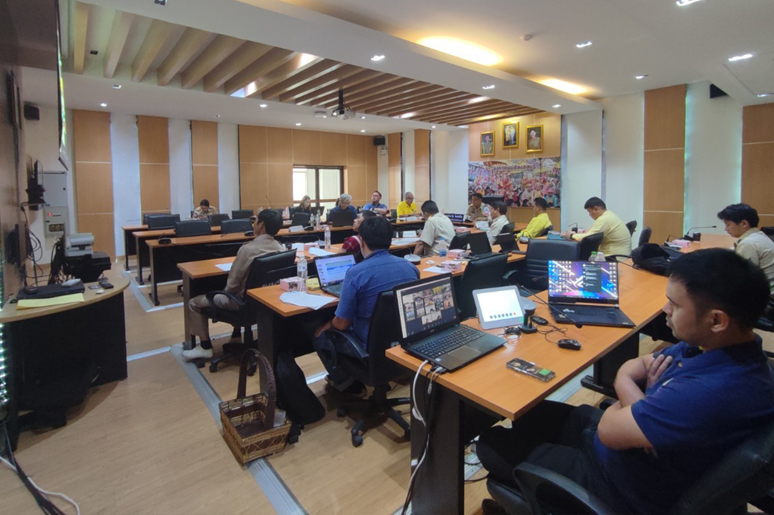 รับการตรวจประเมินรางวัลเลิศรัฐประเภทเลื่องลือขยายผล  
