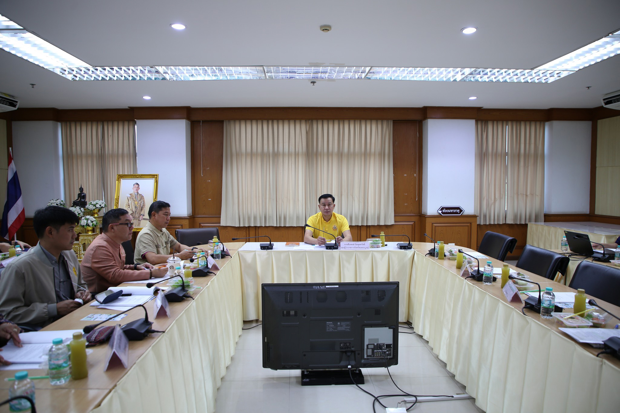 ประชุมคณะกรรมการโครงการพัฒนาพื้นที่สูงแบบโครงการหลวงห้วยน้ำขาว 1/2568