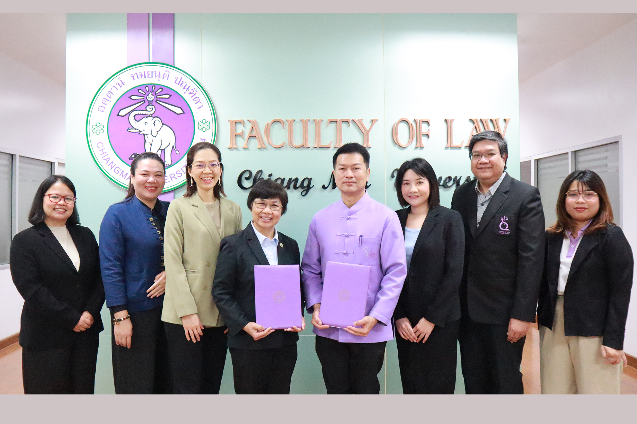 สวพส.จับมือคณะนิติศาสตร์มช.ก้าวสู่ปีที่3สานต่อภารกิจด้านกฎหมาย