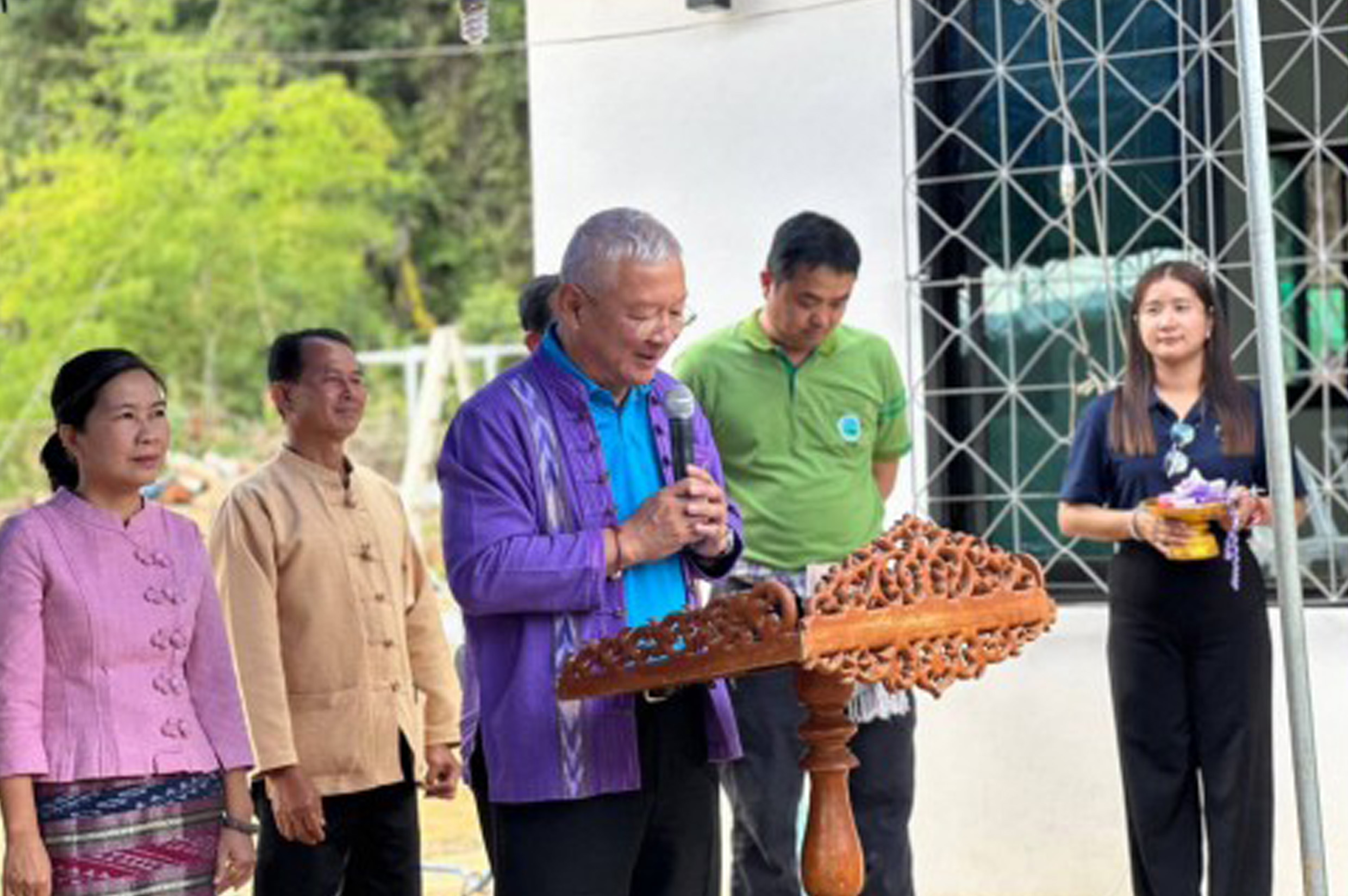 เปิดอาคารใหม่ศูนย์เรียนรู้น้ำเคิมและน้ำแขว่ง