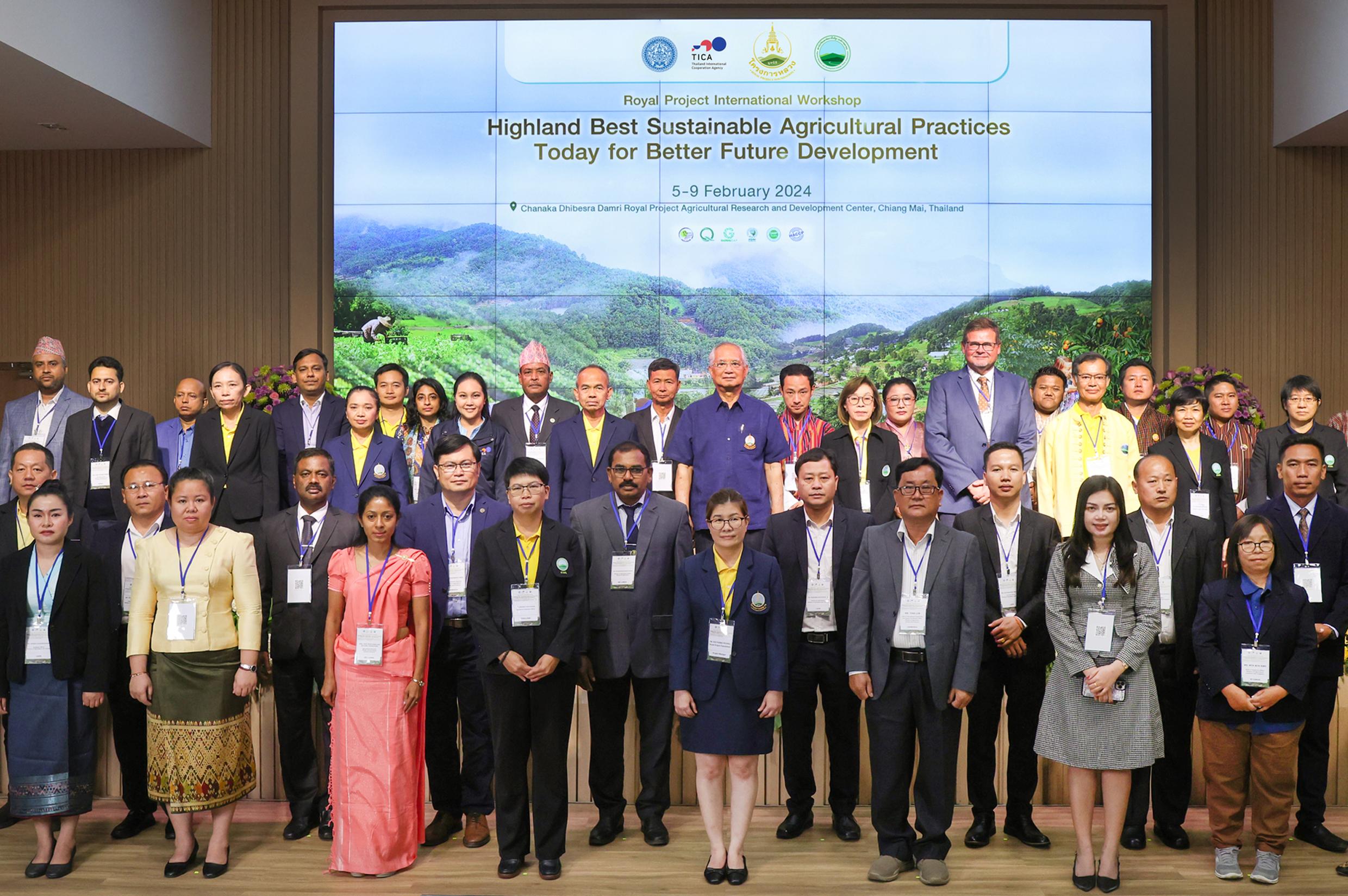 8ประเทศเรียนรู้ต่อยอดงานโครงการหลวงแก้ไขปัญหาพื้นที่สูง